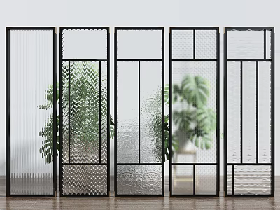 Modern partition 3d model