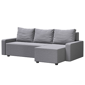 Modern Multi-Person Sofa Two-Person Sofa Casual Sofa Living Room Sofa Leather Sofa Corner Sofa 3d model