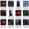 Colorful Game Characters With Various Costumes Weapons And Diverse Poses