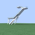Modern Road Infrastructure With Glass Railings Sloped Ramp And Observation Platform