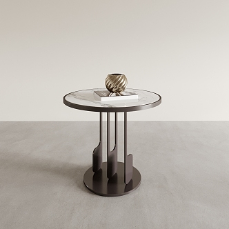 Coffee table side table round table low table corner table square table 3d model