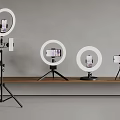 Modern Live Stand Mobile Phone Stand 3d model