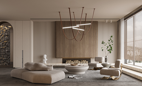 The Silent Living Room 3d model