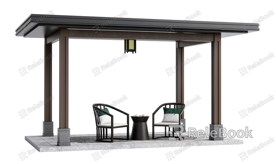 New Chinese style pavilion pavilion porch model