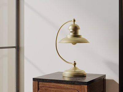 Modern table lamp 3d model