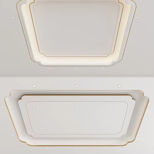 New Chinese Ceiling 3d model