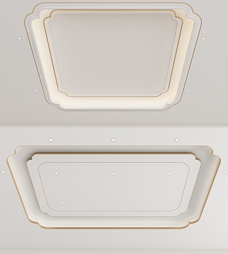 New Chinese Ceiling 3d model