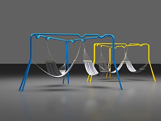 Modern Hammock 3d model