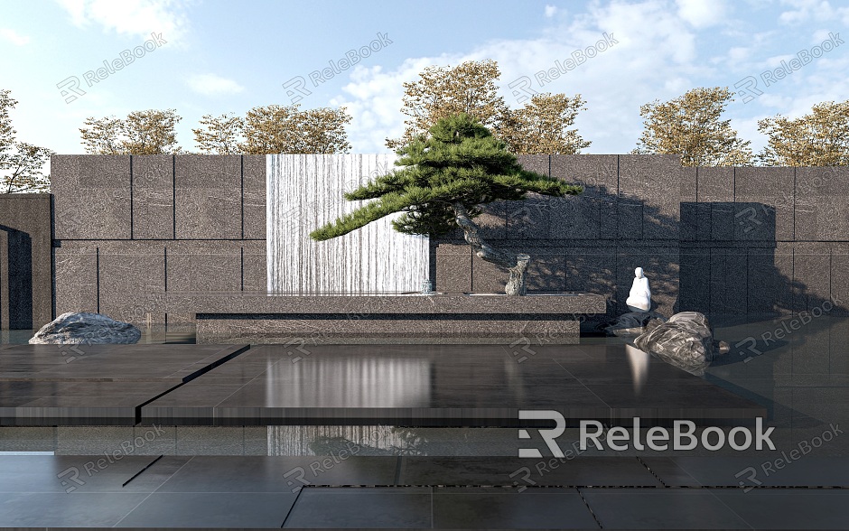 modern landscape wall landscape wall surrounding wall landscape sketch outdoor landscape wall cultural landscape wall entrance landscape wall opposite landscape wall model