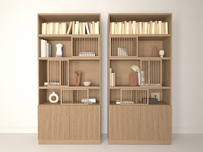 Cabinet Bookcase Side Cabinet Storage Cabinet Books model