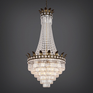 Crystal chandelier 3d model