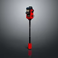 Red And Black Portable Measuring Tool With Vertical Stand And Digital