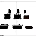 Stylish Black Brown Leather Bags Collection Featuring Backpacks Briefcases Handbags