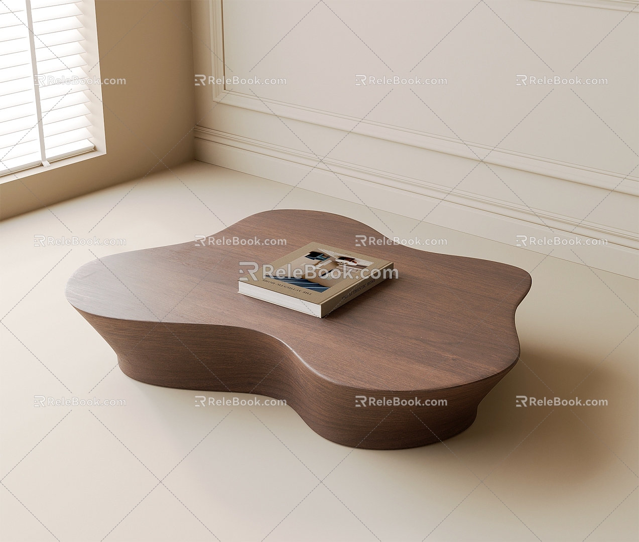 Modern coffee table 3d model