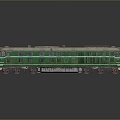 vintage train steam train train carriage locomotive head steam car carriage train modern vehicle 3d model