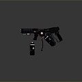 pistol semi-automatic pistol automatic pistol modern weapon hot weapon hot weapon gun military 3d model