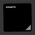 Gigabyte Black Compact Desktop Computer With Indicator Lights For Home Use