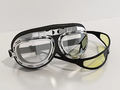 Elegant Jewelry Eyewear Design With Gemstone Accents And Crystal Lenses 3d model
