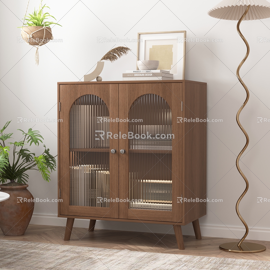 Modern cabinet 3d model