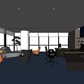 Chairman Manager's Office 3d model