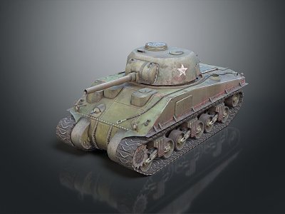 Modern Tank World War II Tank World War I Tank 3d model