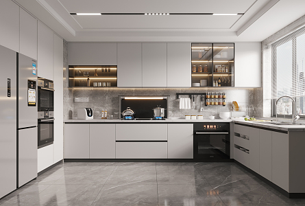 Modern Kitchen 3d model