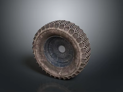 High Quality Automotive Car Tire With Durable Tread Pattern And Strong Structure 3d model