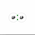 Hydrogen Molecule Structure With Two H Atoms Covalent Bonds And Orbitals