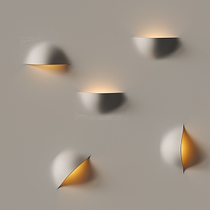 Modern wall lamp 3d model