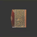 Household Decorative Storage Box With Colorful Illustrated Interior And Folding Design