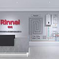 Hyundai Store Water Heater Store 3d model