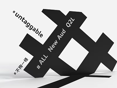 Untaggable ALL New Aud Q21 Group Photo Check In Spot With Unique Style 3d model