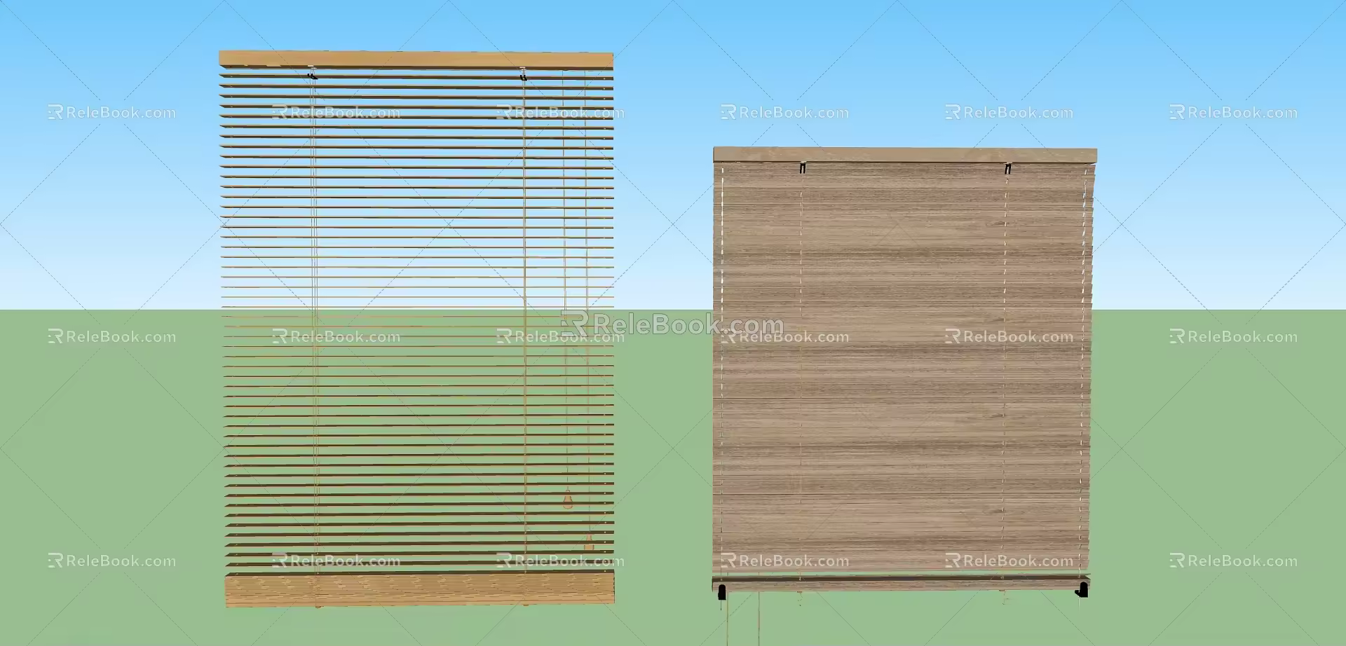 Hardware Curtain 3d model