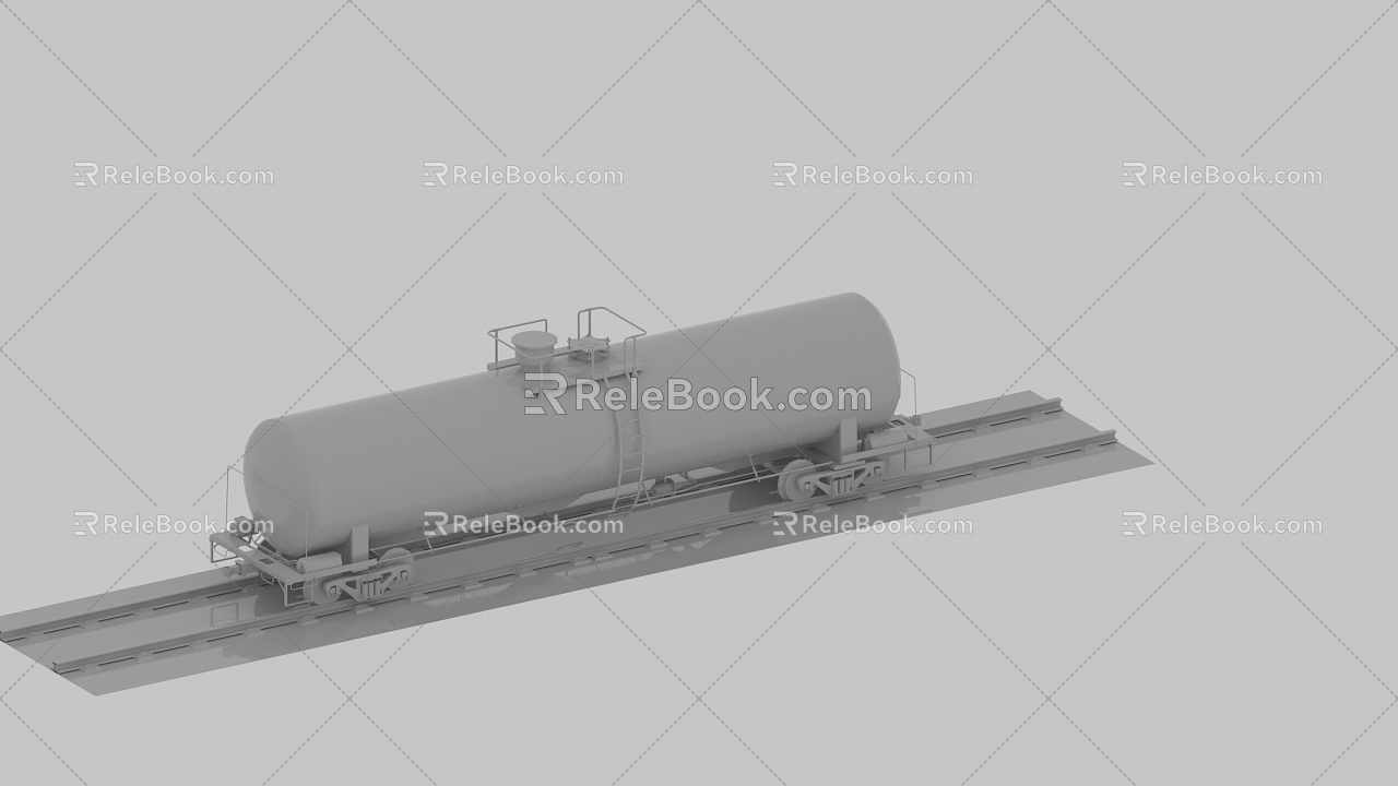 modern tanker 3d model