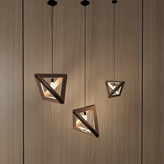 Nordic chandelier 3d model