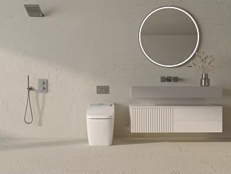 Modern modern bath combination bath combination 3d model