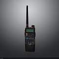 Professional Portable Walkie Talkie With LCD Screen Keypad And Long Antenna