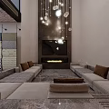 Modern Public Office Space With Open Layout Workstations And Natural Lighting Fixtures