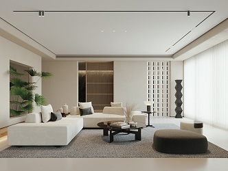 The Silent Living Room 3d model