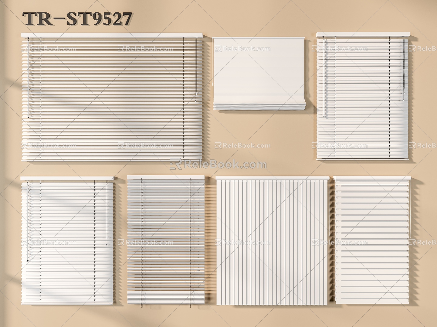 blinds venetian blinds 3d model