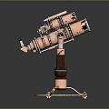 astronomical telescope space telescope observation equipment physical equipment binoculars 3d model