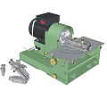 Tool Grinding Machine Small Truck 3d model
