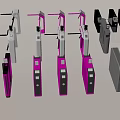 Different Security Turnstiles with Access Control Features and Design