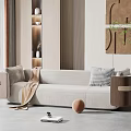 Modern Multiplayer Sofa 3d model