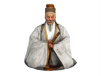 Ancient Teacher, Master, Ancient Scholastie, Ancient Minister 3d model