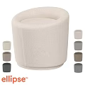 Round Fabric Sofa Stool With Multiple Color Options For Living Room