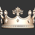 European-style Crown Crown Crown 3d model