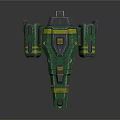 Modern fighter sci-fighter sci-fighter space fighter 3d model