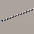 Railway high-speed rail train modern means of transport 3d model