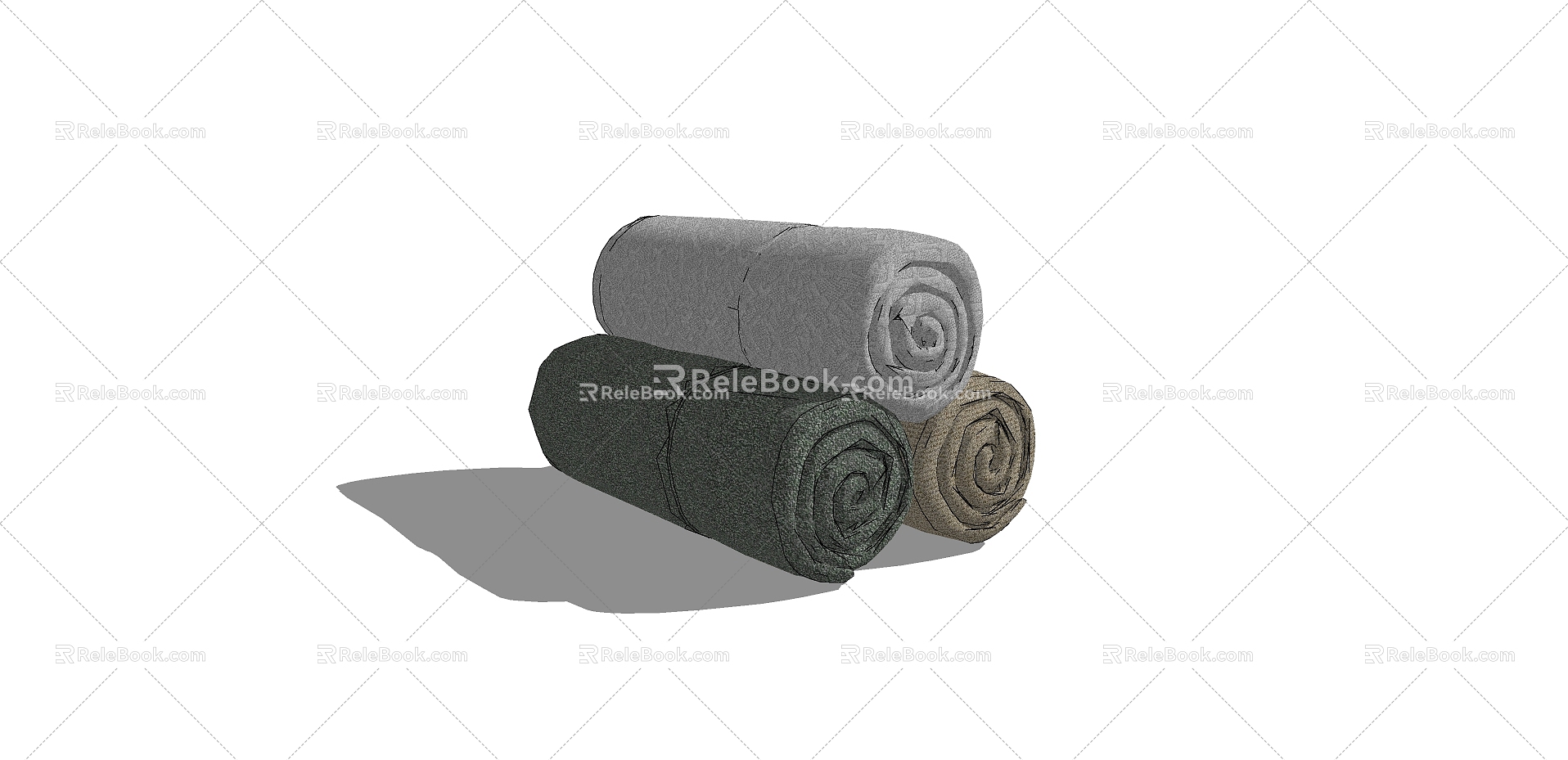 Towel 3d model